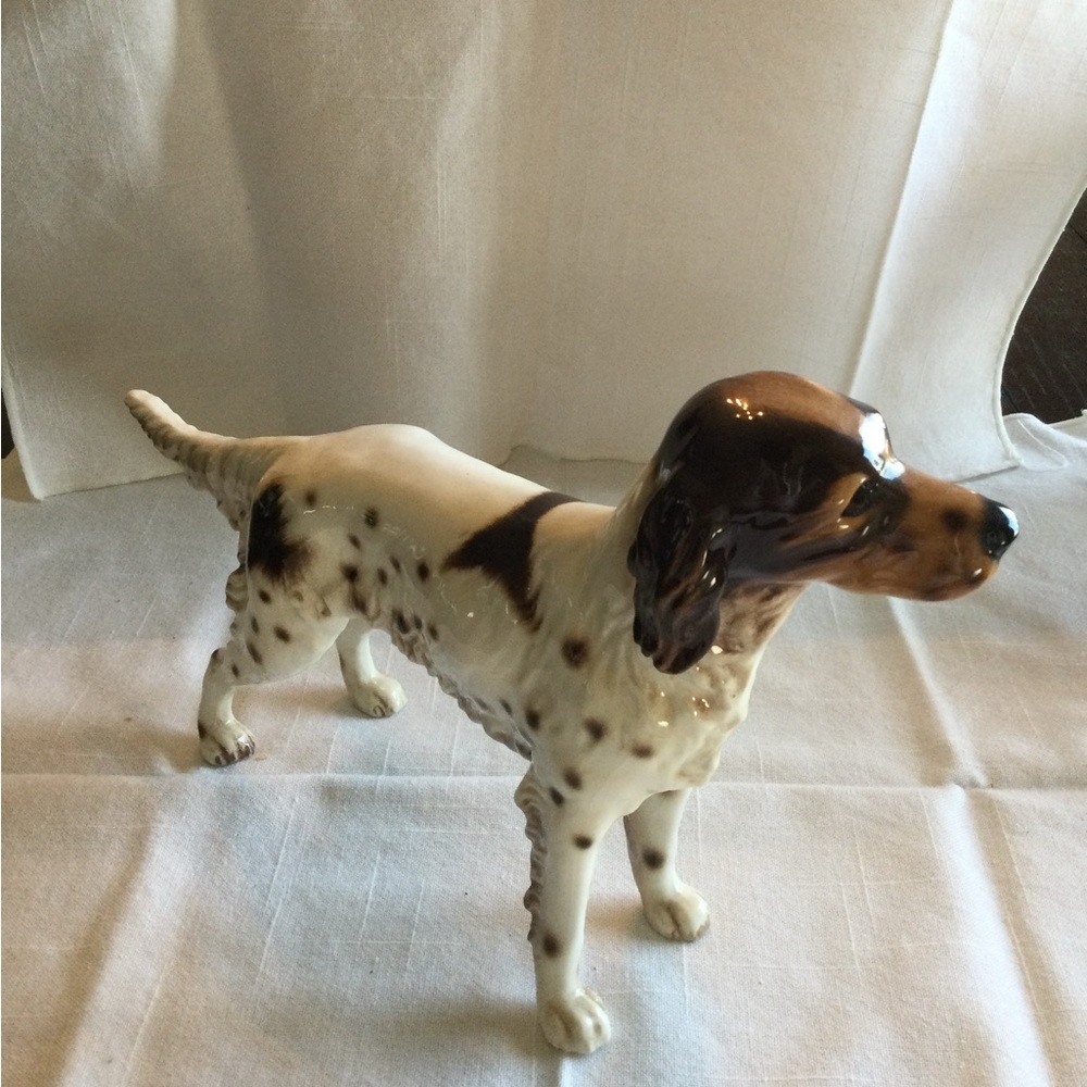 Goebel 1968 Porcelain English Setter Dog . #CH622